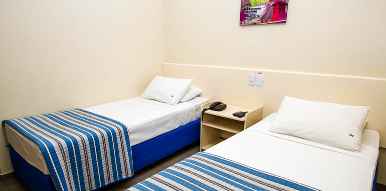 Hotel Londrina - Apartamento Duplo Camas